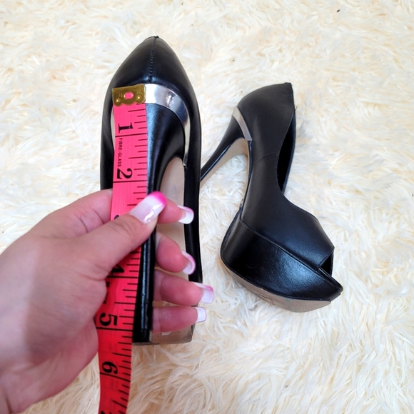 Bebe Peep Toe Platform Heels - Picture 14 of 15